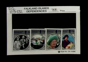 Falkland Islands, Dependencies 1985 SG 129 - 132 ** MNH QEII (002686)