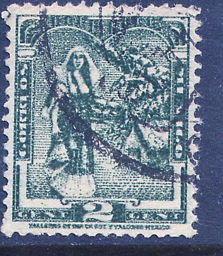 MEXICO 785, 2c 1934 Definitive. Tehuana girl. Used. (760)