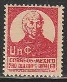 MEXICO RA15, 1¢ Postal Tax. UNUSED. VLH, OG. F-VF..