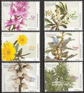 Madeira 2000, Flowers 6v