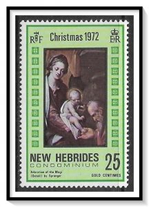 New Hebrides - British #167 Christmas MNH