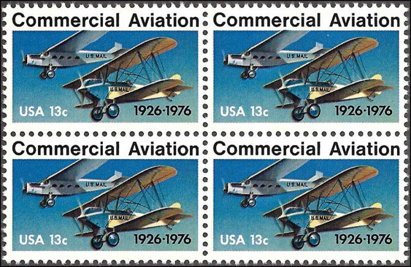 1684 Mint,OG,NH... Block of 4... SCV $1.00