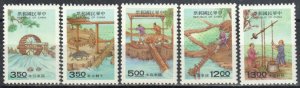 China Stamp 2993-2997  - Methods of irrigation