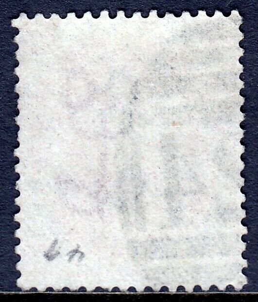 GREAT BRITAIN — SCOTT 49 (SG 103) — 1870 3d QV ROSE — PLATE 6 — USED — SCV $60