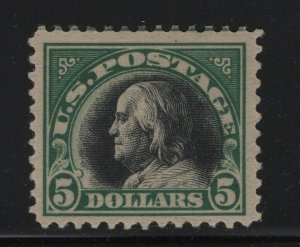 524 VF OG mint lightly hinged with nice color cv $ 175 ! see pic !