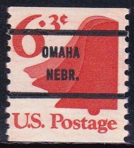 Precancel - Omaha, NE PSS 1518-71 MH - Bureau Issue