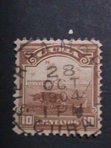 ​CUBA-1899 VERY OLD CUBA STAMPS USED- VERY FINE WE SHIP TO WORLD WIDE.