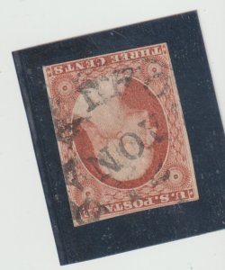 US Scott #11a Used Nov.12 Cancelation CXL 3c George Washington