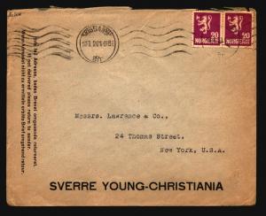 Norway - 3 1920s Commercial Covers (See Image For Condition) - Z15975