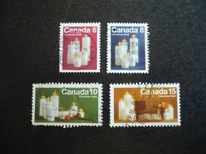 Stamps - Canada - Scott# 606-609 - Used Set of 4 Stamps