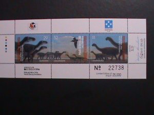 MICRONESIA-1994-COLORFUL PREHISTORY ANIMALS-DINOSAUR-MNH S/S SHEET VERY FINE