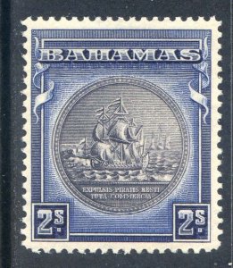 Bahamas 2/- Slate Purple & Deep Ultramarine SG131 Mounted Mint
