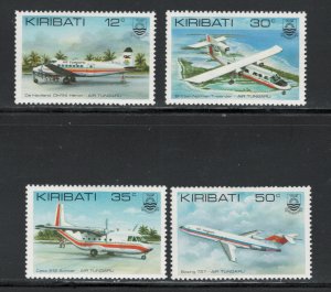 Kiribati 1982 Air Tungaru Scott # 400 - 403 MH