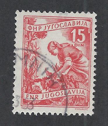 YUGOSLAVIA SC# 347 F-VF U 