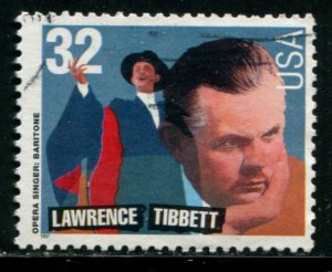 3156 US 32c Opera Singers, used