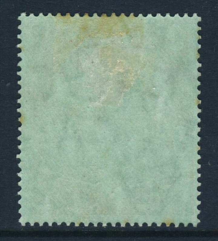 NYASALAND KG V 1919 10/- Green & Deep Scarlet on Green Mult Crown CA SG 96e MINT