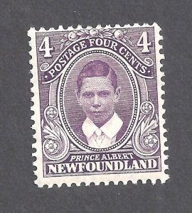 Canada NEWFOUNDLAND # 107 MINT ROYAL FAMILY PRINCE ALBERT BS26681