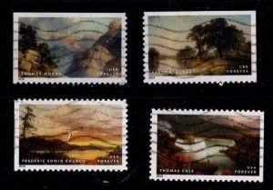 #4917 - 4920 Hudson Bay School set/4 (Off Paper)- Used
