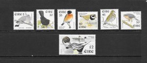 BIRDS - IRELAND #1105-1111  MNH