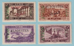 ALAOUITES C5 - C8  AIRMAILS  MINT HINGED OG * NO FAULTS VERY FINE! - X031