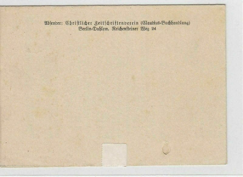 German Postal History Stamps Cover Ref: R4602