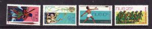 Niue-Sc#147-50-unused hinged set-Festival of Arts-1972-