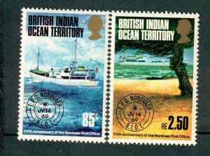 British Indian Ocean Territory #57 - 58 set of MNH singles