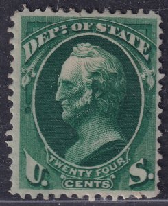 #O65 Mint OG, F-VF (CV $550 - ID50137) - Joseph Luft