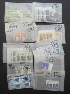 EDW1949SELL : SINGAPORE Beautiful accumulation of all VF MNH sets, S/S Cat $3685