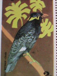 NAGALAND STAMP- WORLD COLORFUL LOVELY BEAUTIFUL BIRDS-MNH SHEET VERY FINE