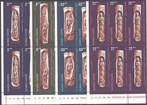 SAMOA 1971 Myths & Legends set plate blocks of 6 MNH.........................598