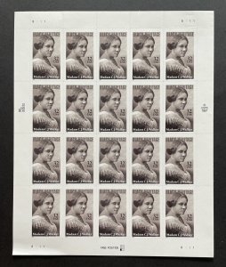 SCOTT  3181  MADAM C.J. WALKER  32¢  SHEET OF 20  MNH