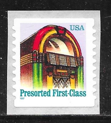 USA 2912B: (25c) Juke Box, MSA, VF