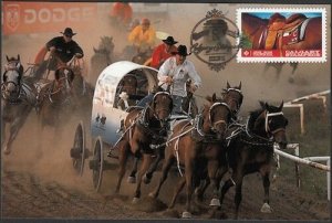 CANADA #2547 CALGARY STAMPEDE MAXIMUM CARD #1