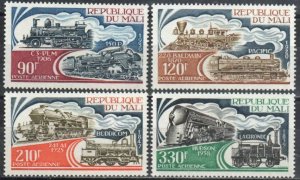 Mali Stamp C226-C229  - Locomotives