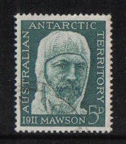 Australian Antarctic Territory L7  Used  1961 5d Mawson