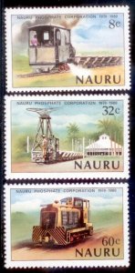 Naura 1980 SC# 214-6 MNH-OG E48