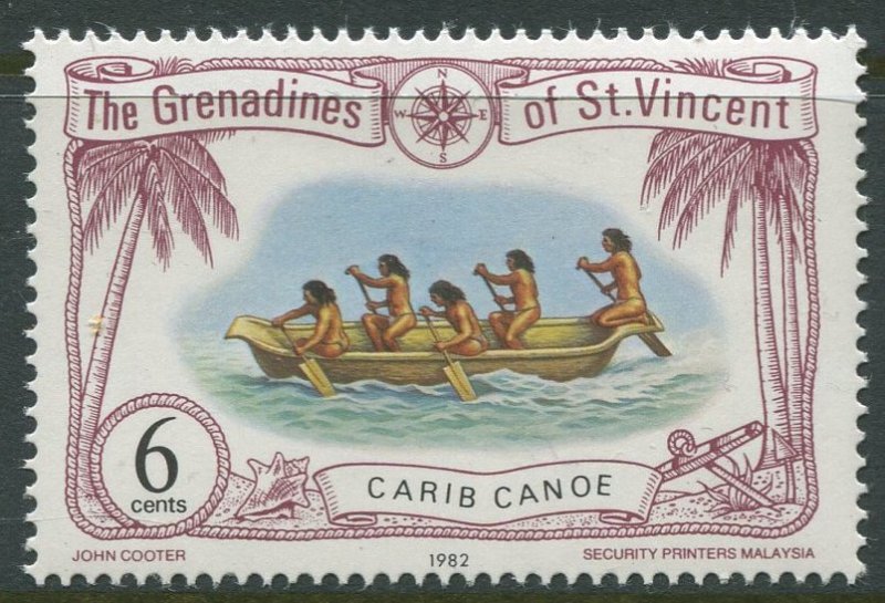 STAMP STATION PERTH Grenadines #225 Ships Pictorial Definitive MNH 1982