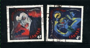 Canada #1665-66   used VF 1997  PD