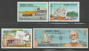 EDSROOM-O6351 Samoa 403-6 MNH UPU Centenary