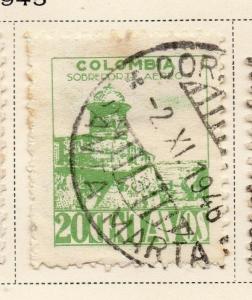 Colombia 1945 Early Issue Fine Used 20c. 174045