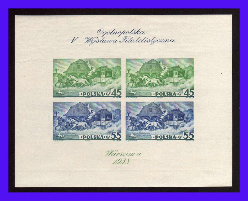 1938 - Polonia - Scott n B 29 - Yv. HB 5a - MLH - PO- 047