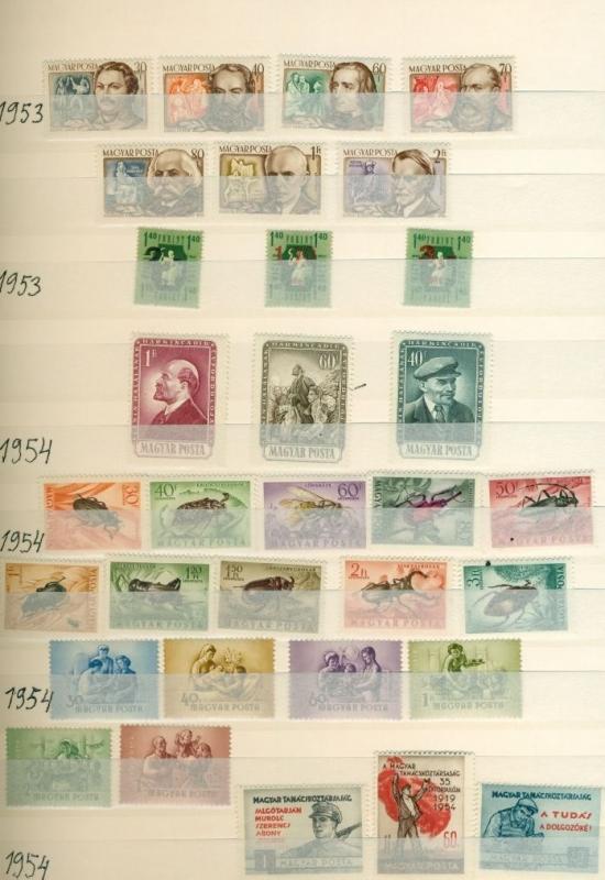 HUNGARY COLLECTION 1874-2004, housed in 6 stockbooks, mint & used singles & sets