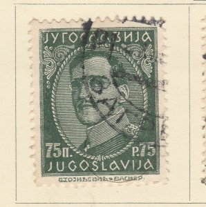 A5P64F236 Yugoslavia 1931-34 with imprint 75p used