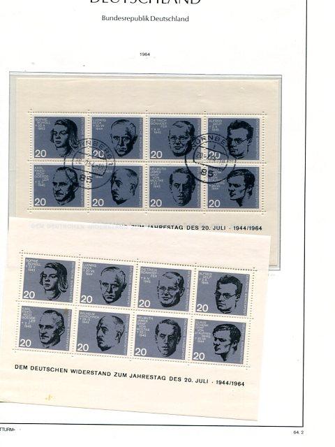 Germany 1962/1969 Collection on 23 pages VF NH