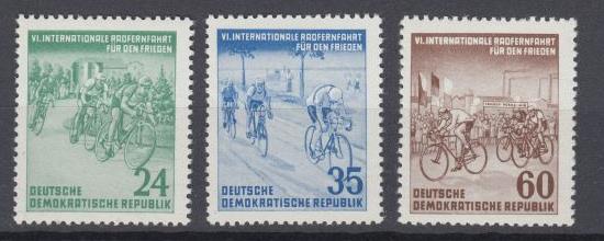 East Germany - DDR - 1953 Peace Bicycle Racing - MNH  (8975)