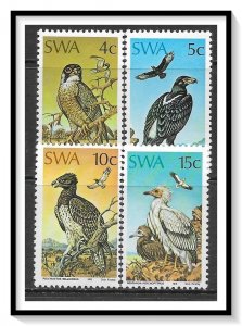 South West Africa #373-376 Birds Of Prey Set MNH