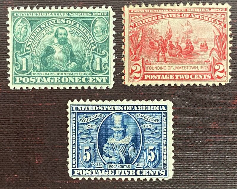 US StampsSC 328 330 MH CV 212.50 United States, General
