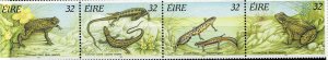 IRELAND 1995  TOADS,FROGS AND LIZARDS MNH