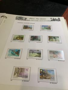 STAMP STATION PERTH: PNG Complete Collection from 1952 to 1989 Mint Never Hinged